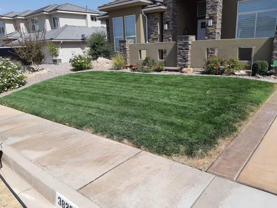 Expert outdoor landscaping for beautiful yards in St. George, UT by TLC Total Lawn Care