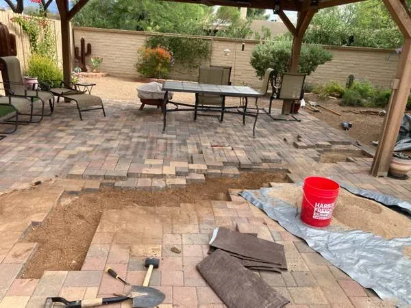 Expert landscape installation for homes in Tucson, AZ by TLC Tucson Landscape Construction
