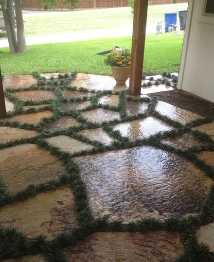 Affordable landscape installation in Allen, TX by TLS Landscape