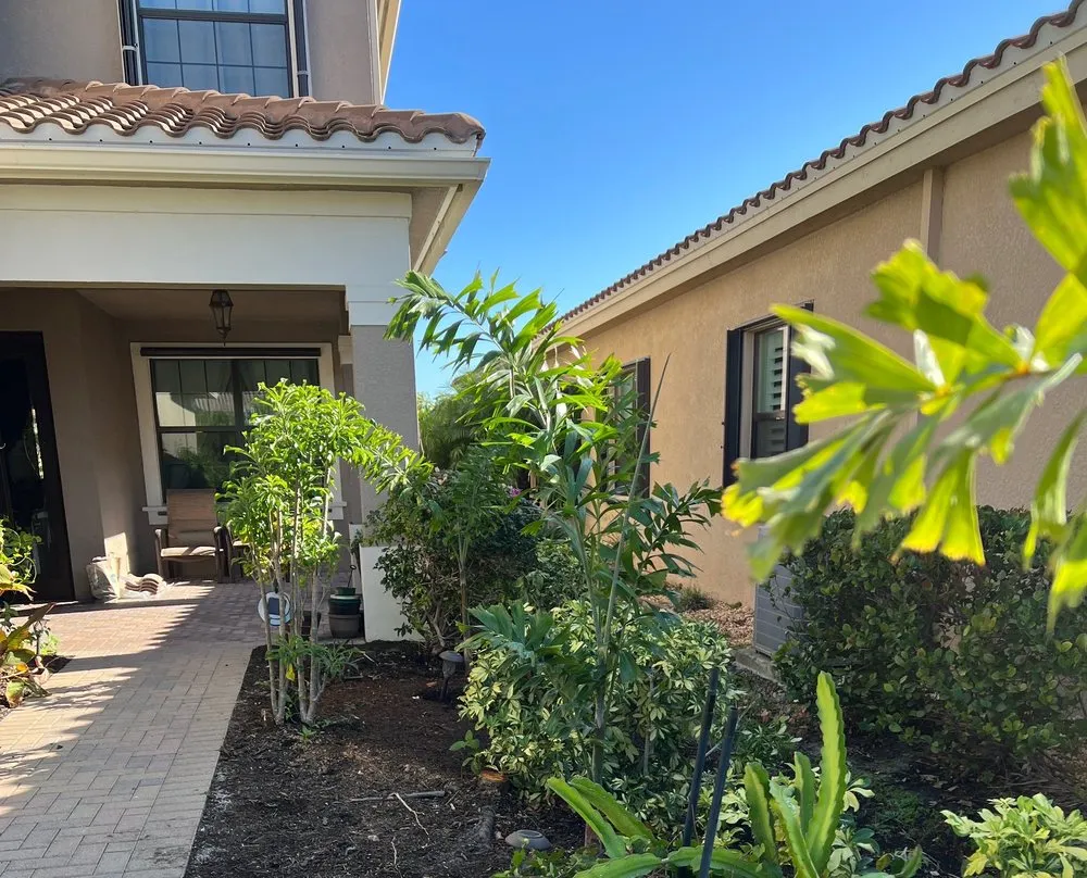 Custom landscape design in Fort Myers, FL by TLS Lawn & Tree Service