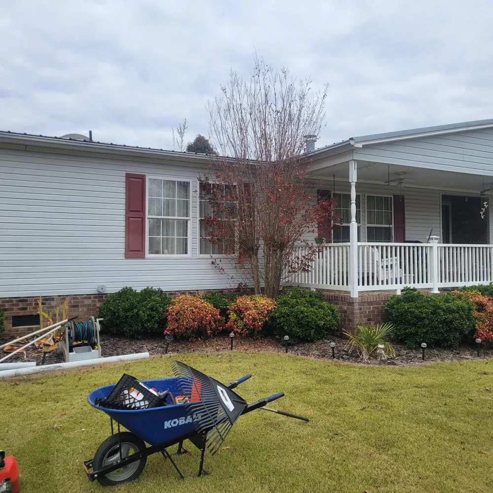 Custom landscape design in Gibsonville, NC - TL's Lawn Care