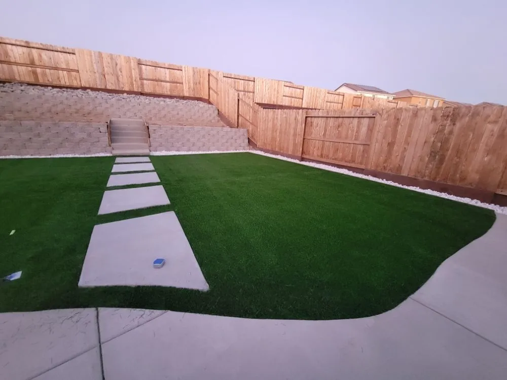 Affordable residential landscaping with custom design in Sacramento, CA by TM Concrete