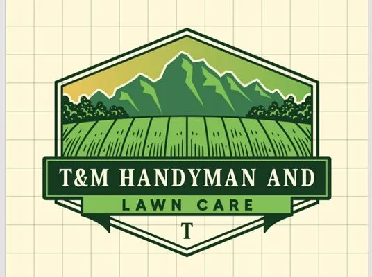 T&M Handyman And Lawncare Logo