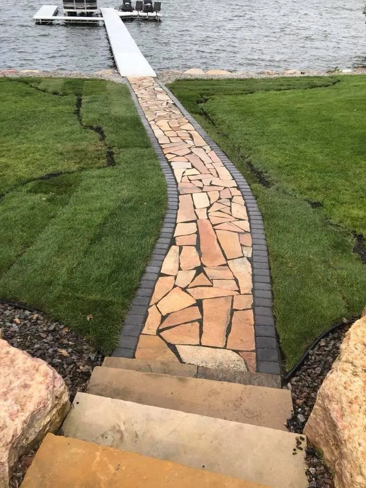 Expert landscaping services with custom design in Cambridge, MN by TM Home and Lawn Care