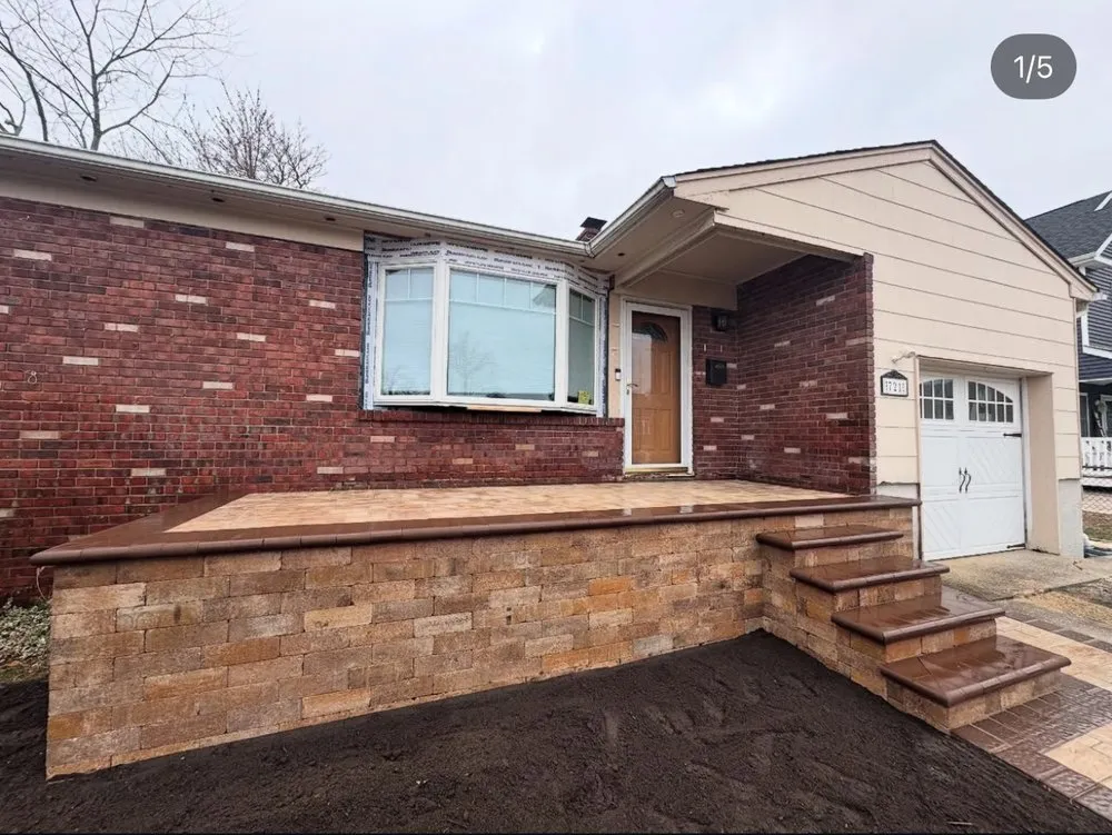 Professional outdoor landscaping with custom design in Neptune City, NJ by T&M Landscaping Services