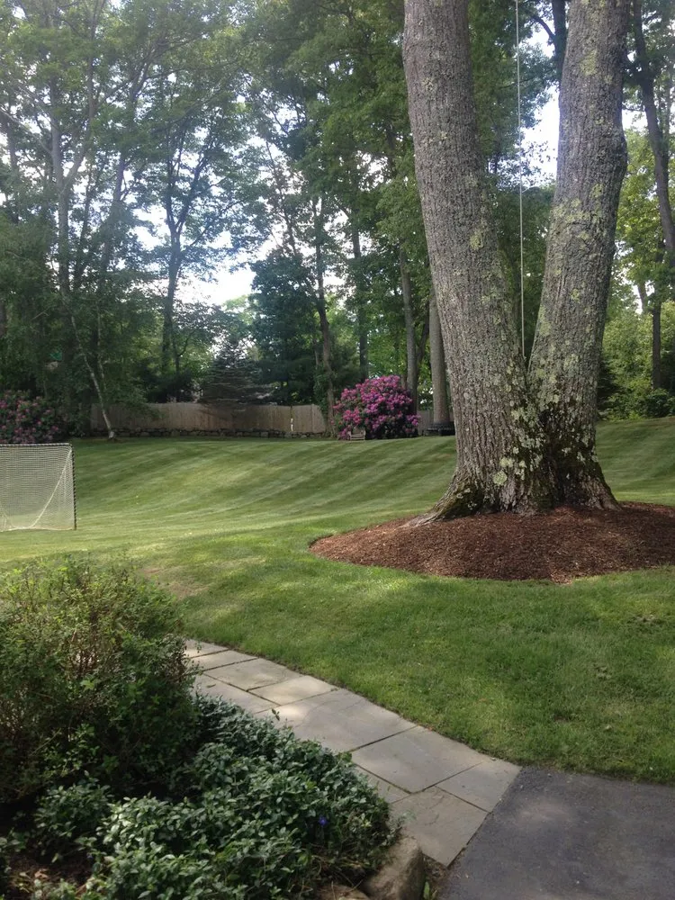 Local outdoor landscaping with custom design across South Hamilton, MA - TM Landscaping