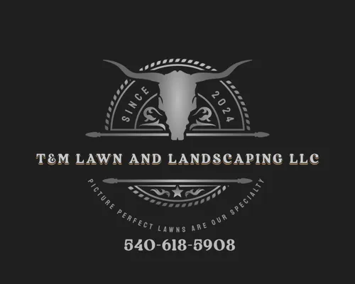 T&M Lawn and Landscaping Logo