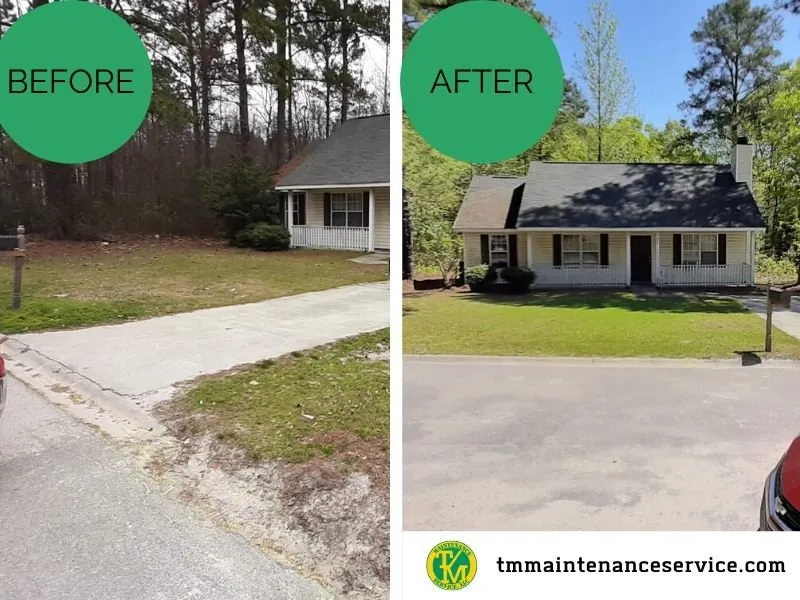 Custom lawn care service in Columbia, SC by T/M Maintenance Service