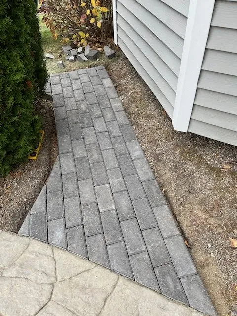 Professional landscape installation in Lambertville, MI by TM Property Maintenance