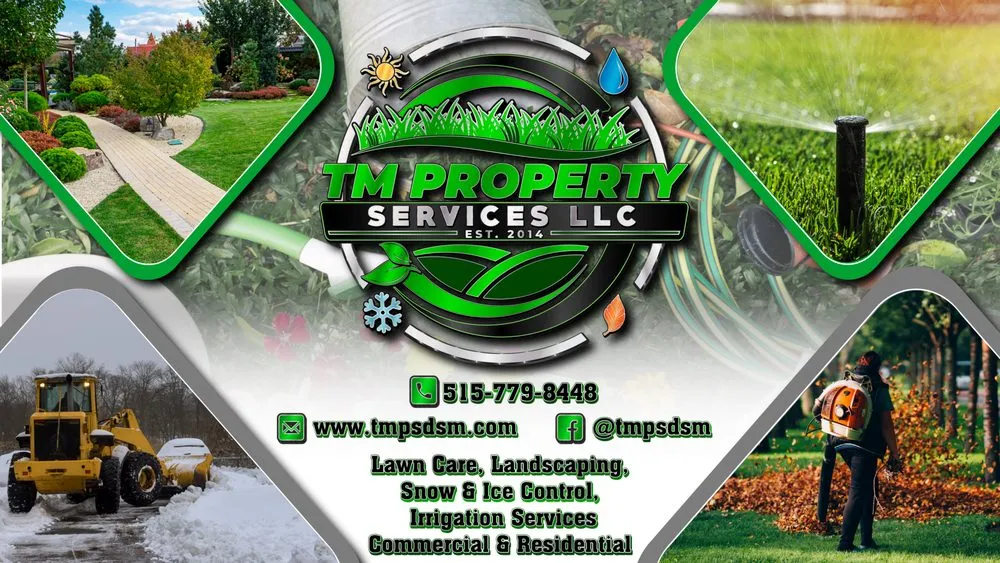 Affordable garden landscaping for year-round maintenance across Des Moines, IA - TM Property Services LLC