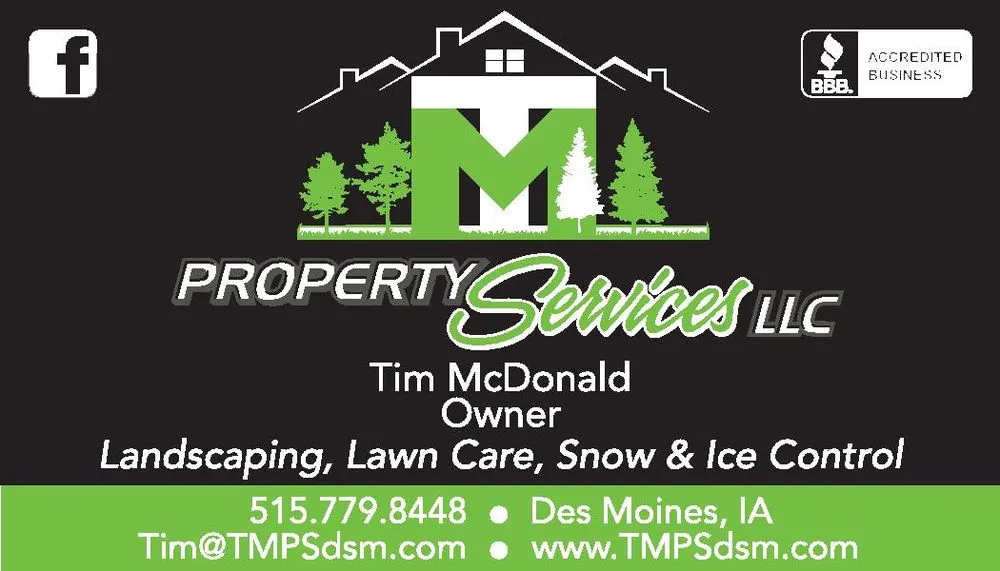 Affordable landscape design in Des Moines, IA by TM Property Services LLC