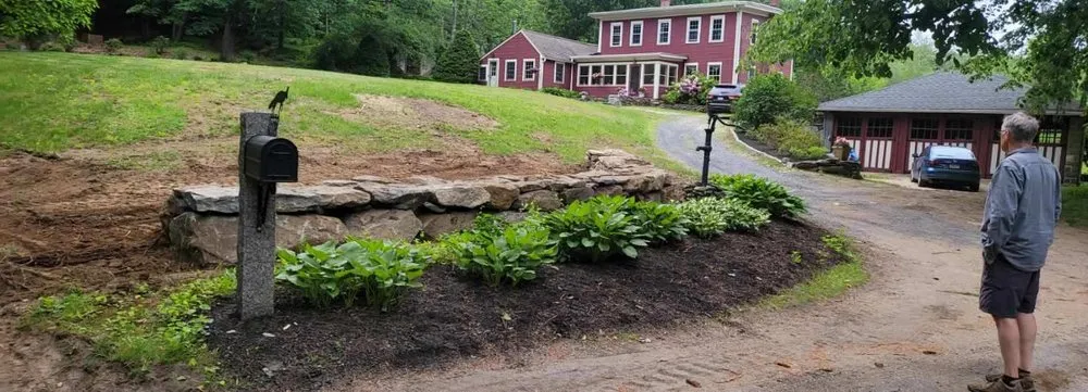 Professional garden landscaping in Dunstable, MA - TMC Lawn & Landscape