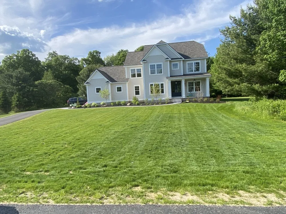 Custom landscape installation in Ballston Spa, NY by TMC Lawns/Landscaping & Snow Removal