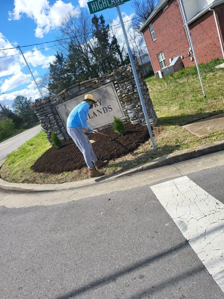 Local yard cleanup service in Nashville, TN by TMS lawncare and landscaping