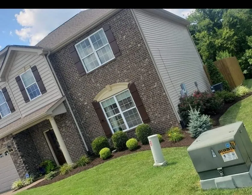 Custom lawn mowing service for residential properties in Nashville, TN by TMS lawncare and landscaping