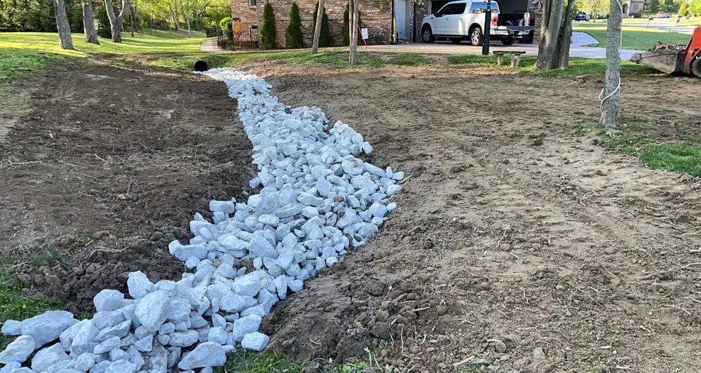 Top-rated lawn care service with custom design in Mt. Juliet, TN by TN Brush Busters & Excavation