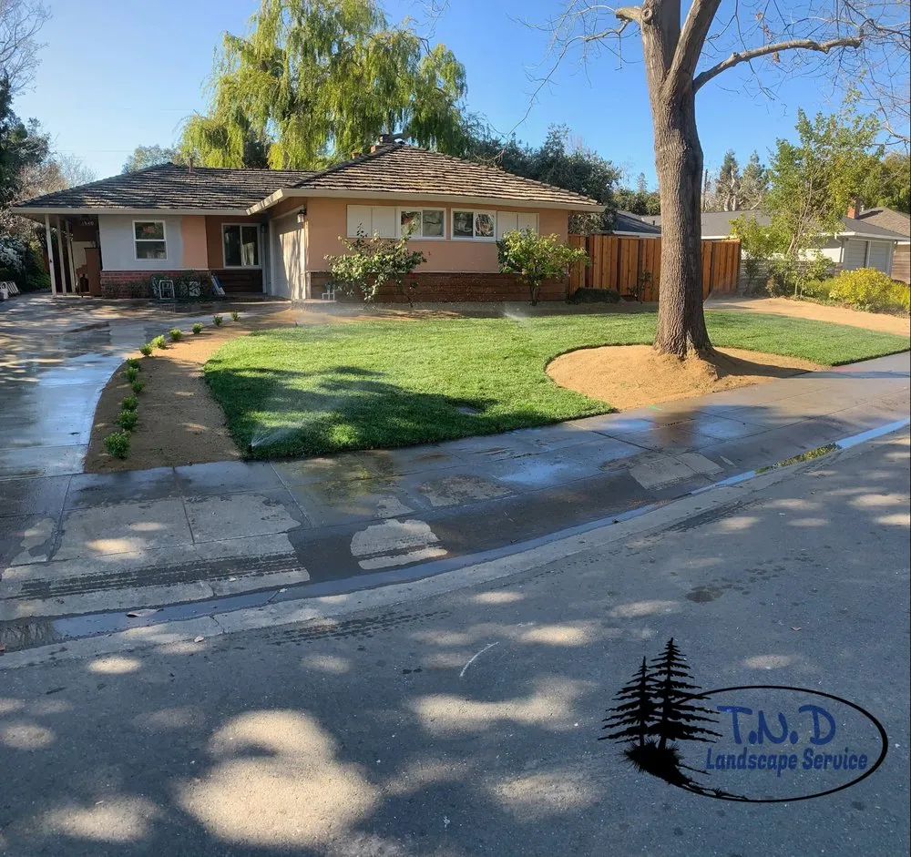 Local outdoor landscaping experts serving Santa Clara, CA - Tnd Landscape Service