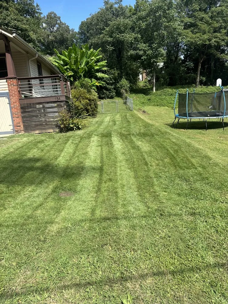 Custom landscaping services for homes in Marion, NC by TNE Lawn & Trimming