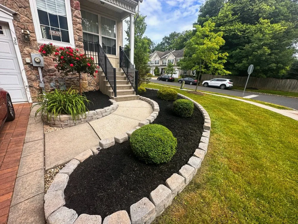 Trusted landscape installation in Eastampton Township, NJ by TnF Landscaping