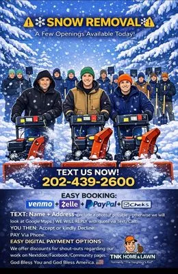 TNK Home & Lawn Logo