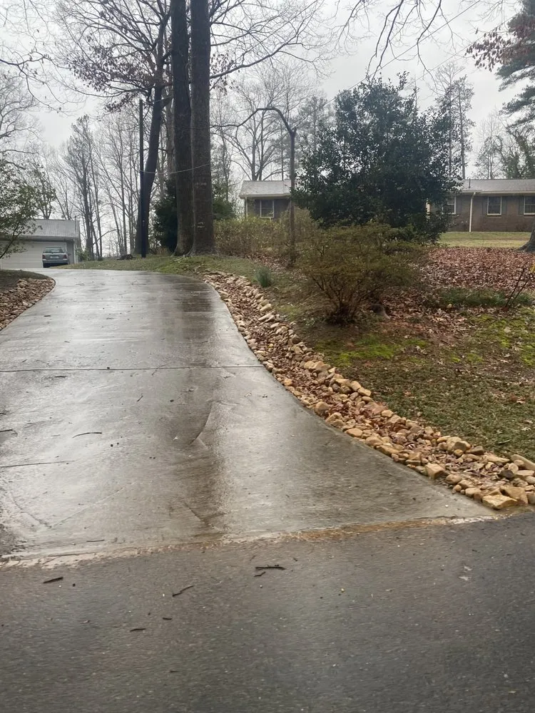 Affordable landscape installation in Peachtree Corners, GA by TNP Landscaping