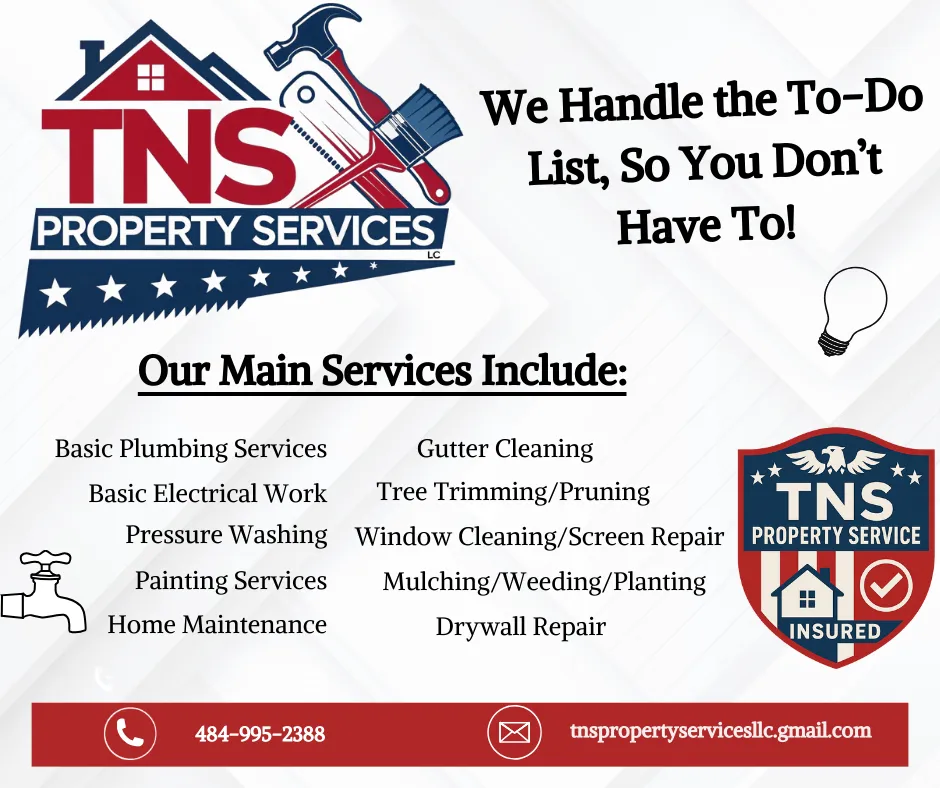 Local yard maintenance for homes in Pottstown, PA by TNS Property Services
