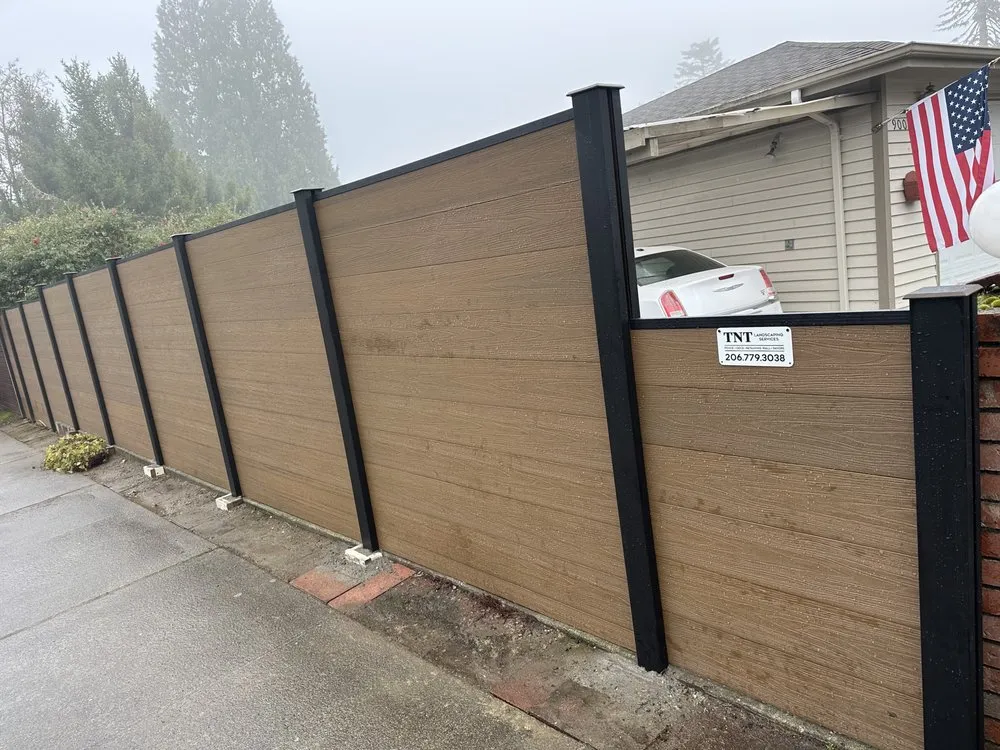 Trusted lawn care service in Lynnwood, WA by Tnt construction Landscaping Services