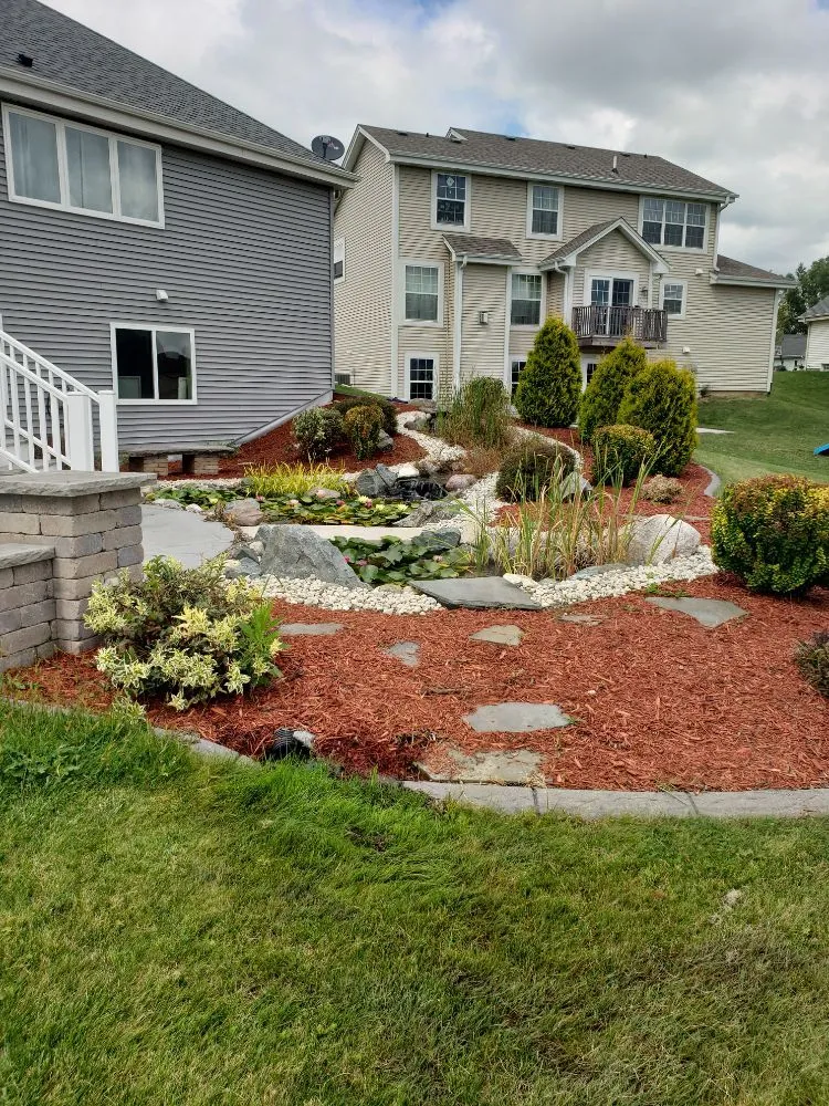 Expert landscape installation in West Bend, WI by Tnt ground maintenance