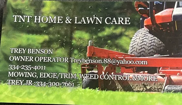 TNT Home & Lawn Care Logo