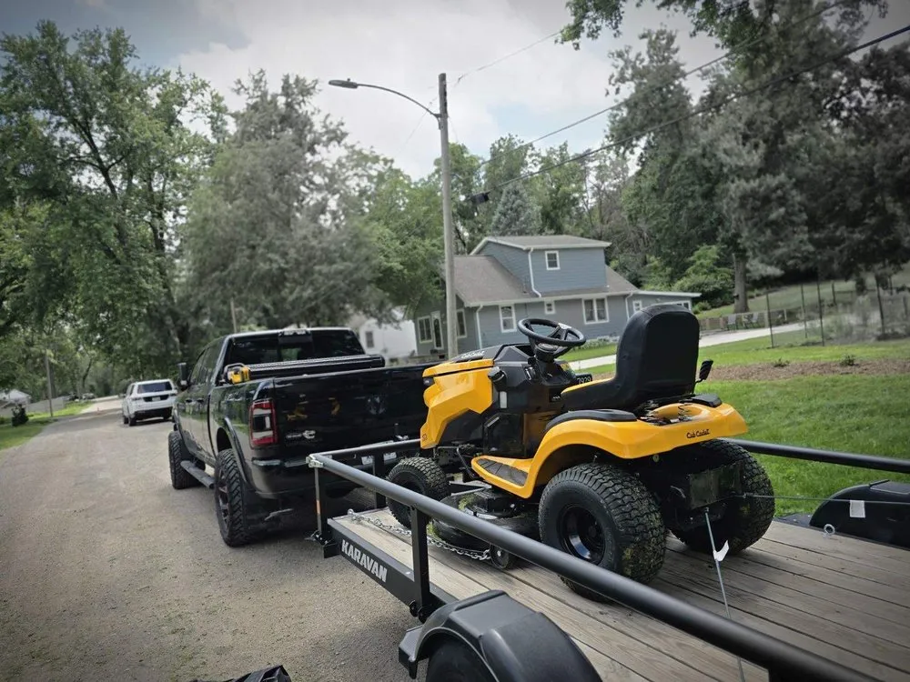 Reliable lawn mowing service with custom design in Lincoln, NE by TNT Landscaping