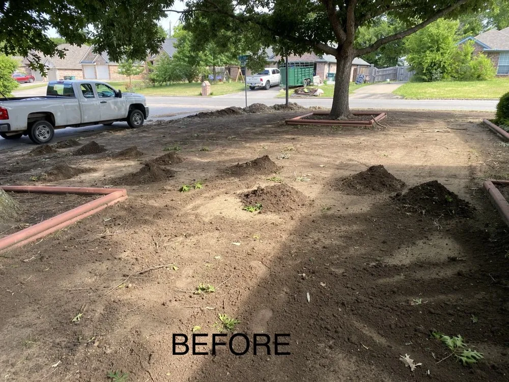 Affordable lawn care service for residential properties in Sherman, TX by TNT Landscaping