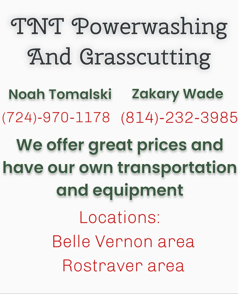 Reliable yard cleanup service experts serving Belle Vernon, PA - TNT Powerwashing and Landscaping