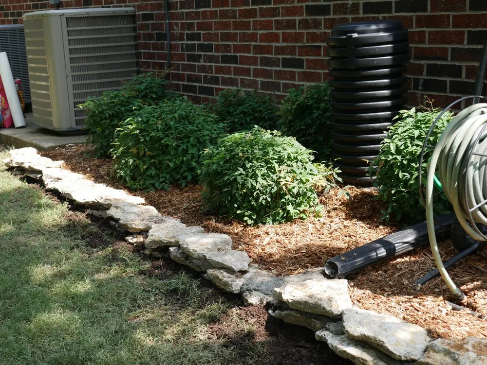 Custom residential landscaping in Jenks, OK by TNT Premier Landscape
