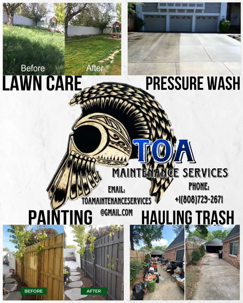 Affordable lawn care service in Waianae, HI by TOA MAINTENANCE SERVICES