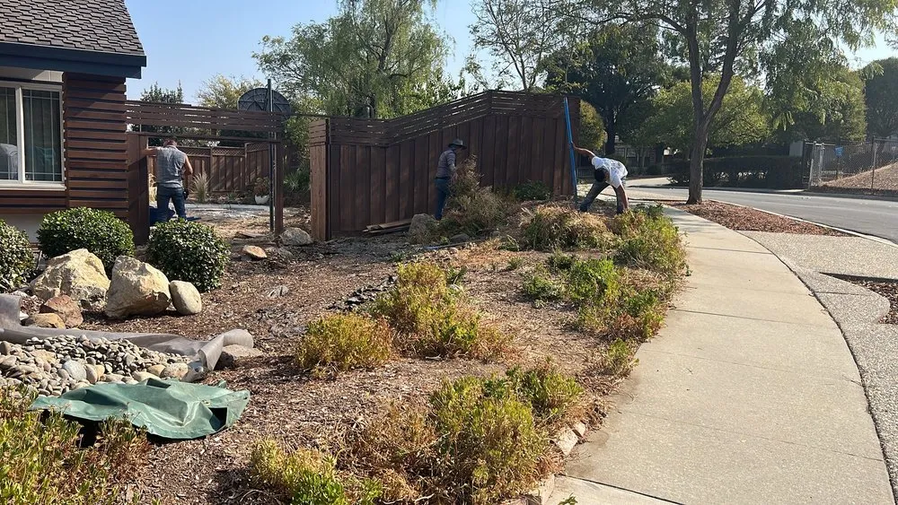 Custom yard cleanup service for outdoor upgrades in San Jose, CA by Tobanche Landscaping