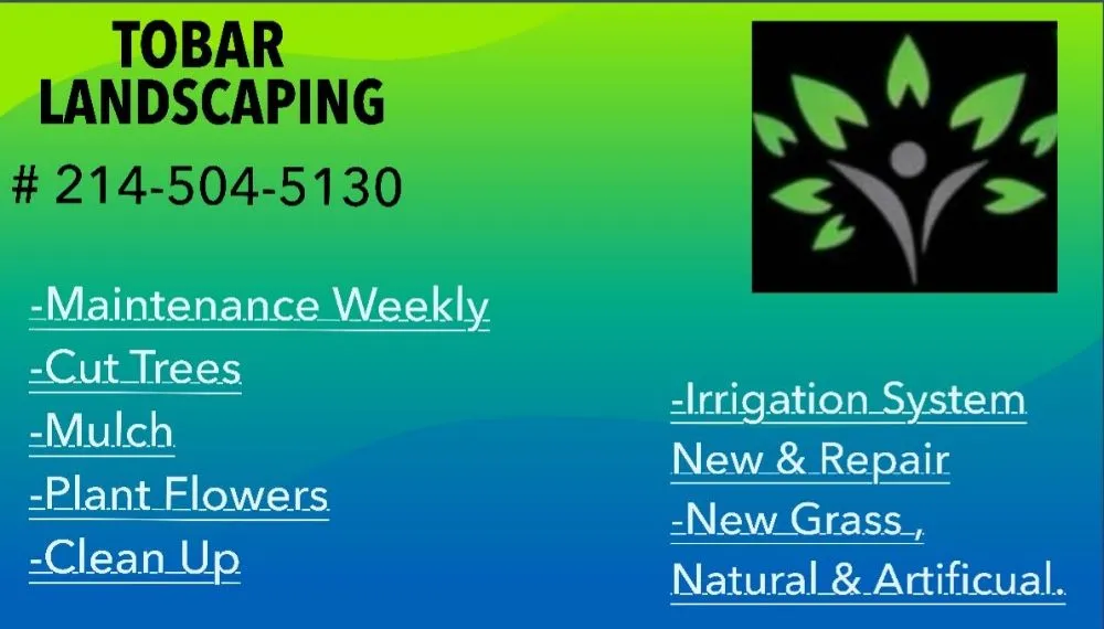 Reliable landscape installation experts serving Blue Ridge, TX - Tobar Landscaping