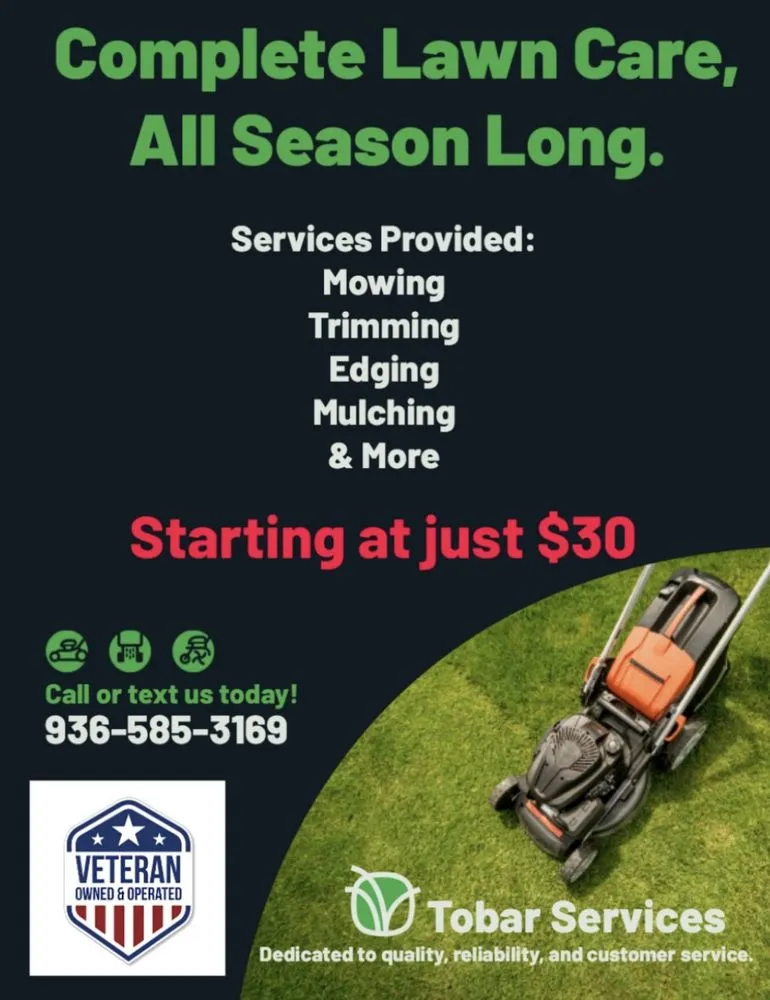 Professional landscape installation for beautiful yards in Crowley, TX by Tobar Lawn Service