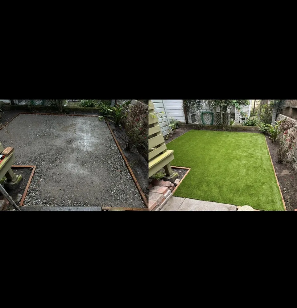 Custom residential landscaping with custom design in San Pablo, CA by Tobarz Green