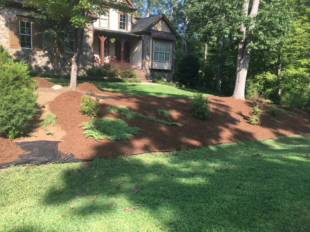 Affordable garden landscaping experts serving Wake Forest, NC - Tobby’s lawn care llc