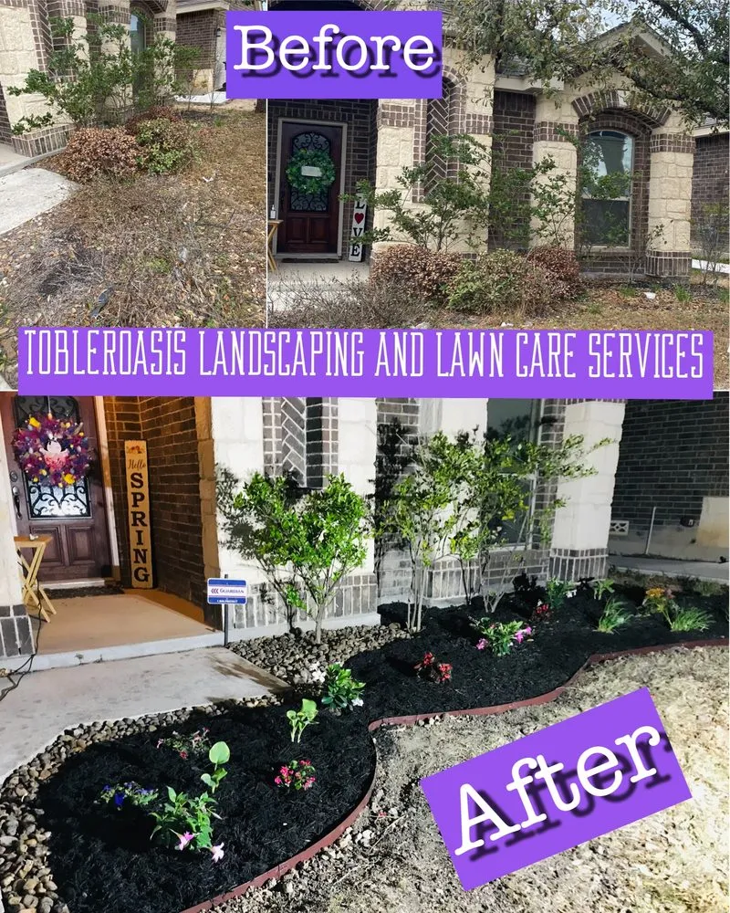 Custom landscape installation experts serving San Antonio, TX - Tobler Oasis Landscaping and Lawn Services