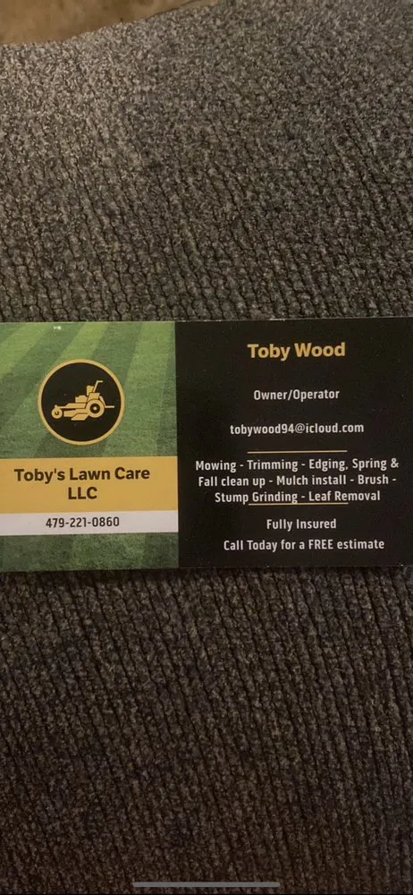 Local landscape design experts serving Fort Smith, AR - Toby's lawn care