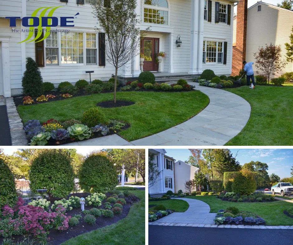 Professional garden landscaping for homes across Oakland, NJ - Todé Landscape Contractors