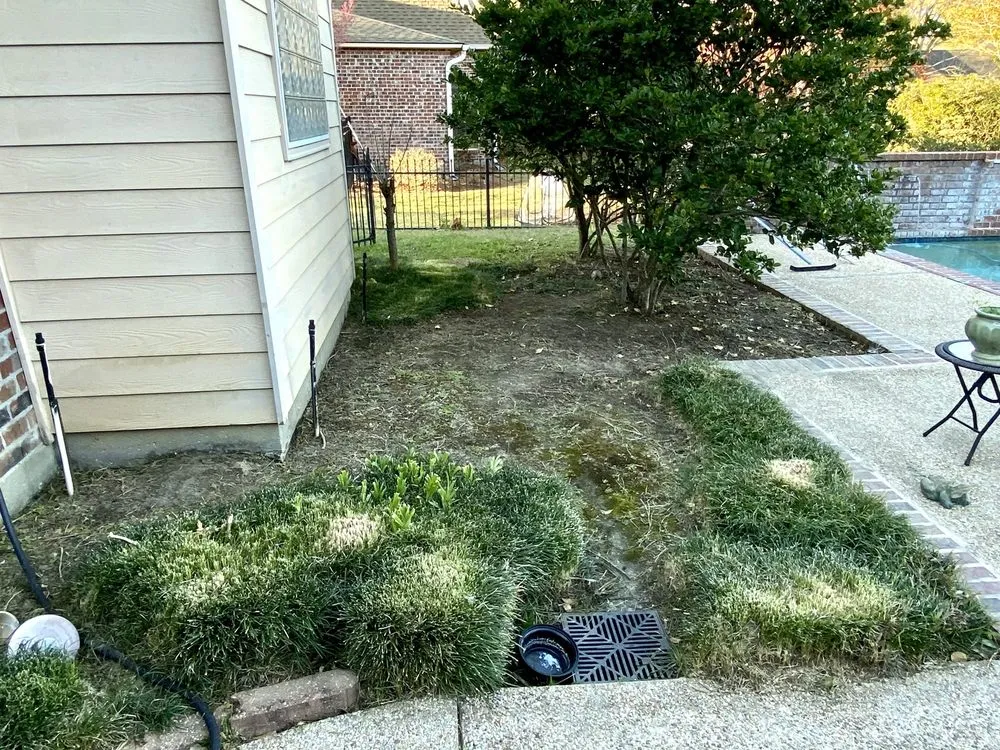 Professional outdoor landscaping in Prairieville, LA by Today's Lawn Maintenance