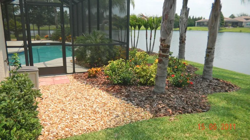 Professional yard maintenance with custom design across Sarasota, FL - Todd Patton Lawn Maintenance & Landscaping