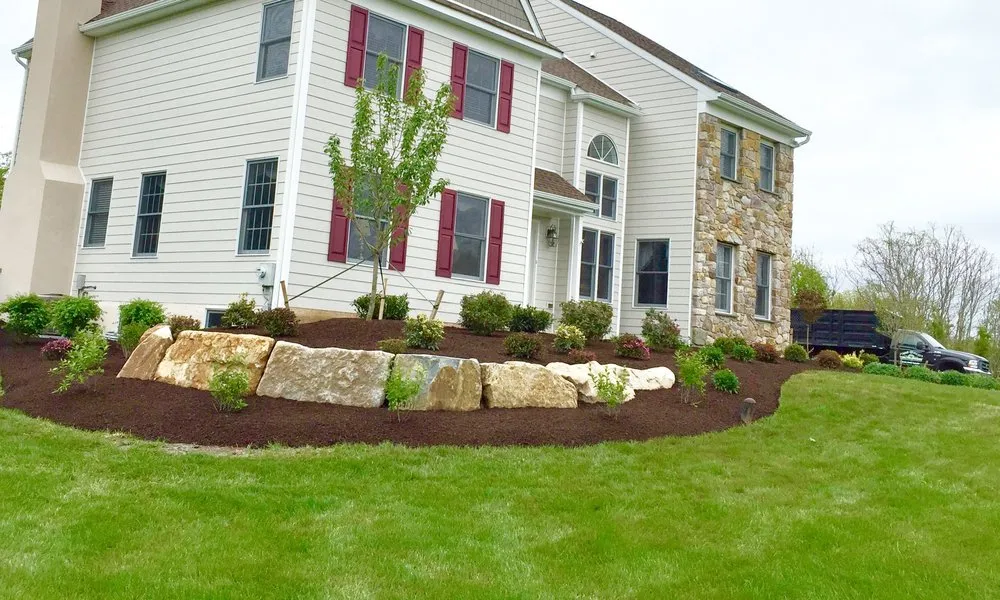 Custom lawn mowing service for beautiful yards in Spring City, PA by Todd Quality Landscape Services