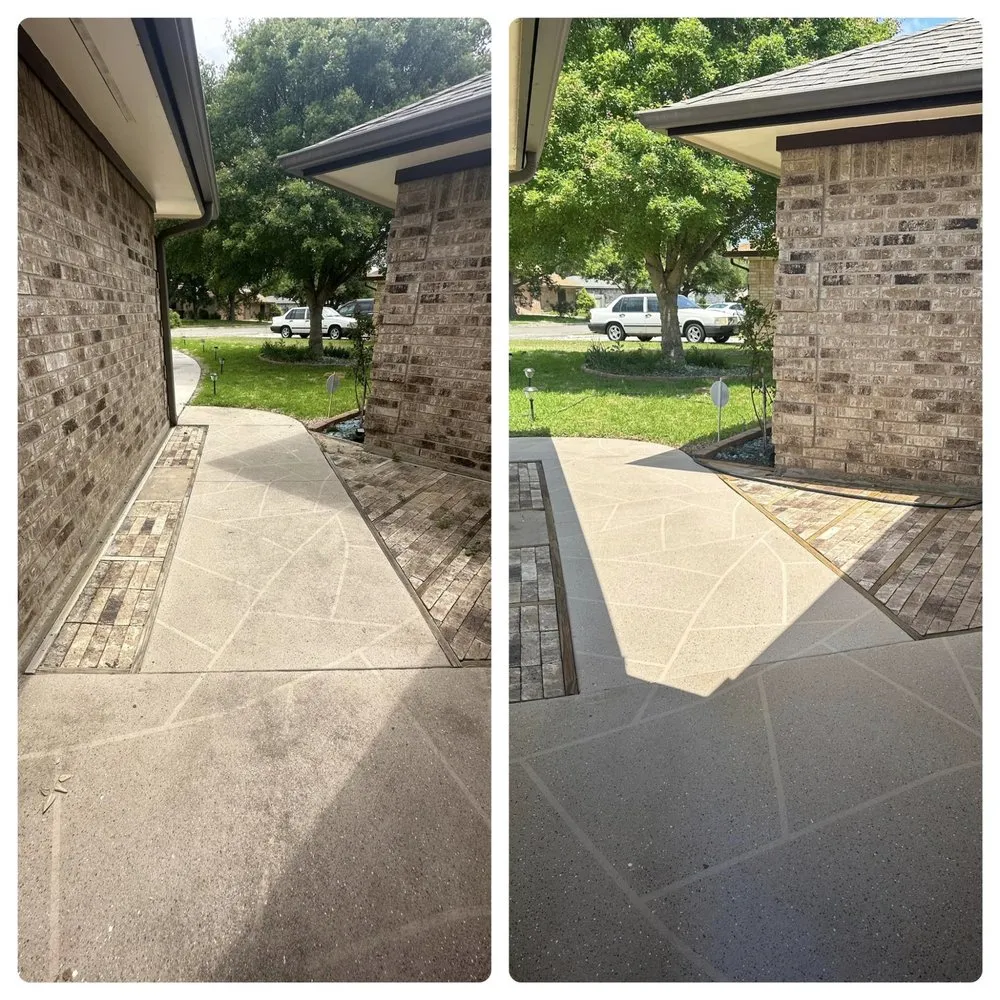 Custom garden landscaping in Killeen, TX - Todd’s Cleaning Services