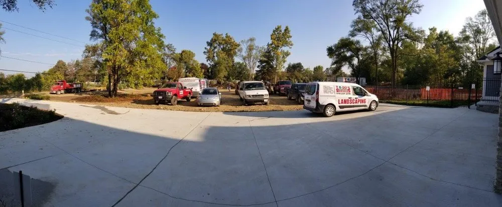 Professional landscape design with custom design across Hamburg, MI - Todd's Services