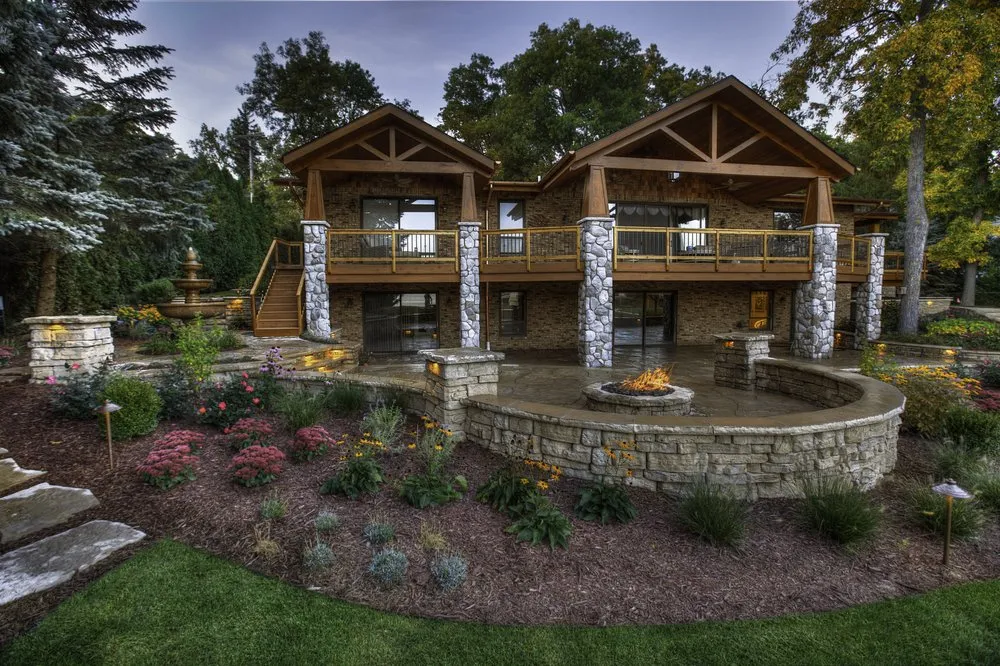 Custom landscape installation experts serving Indian River, MI - Todd's Services