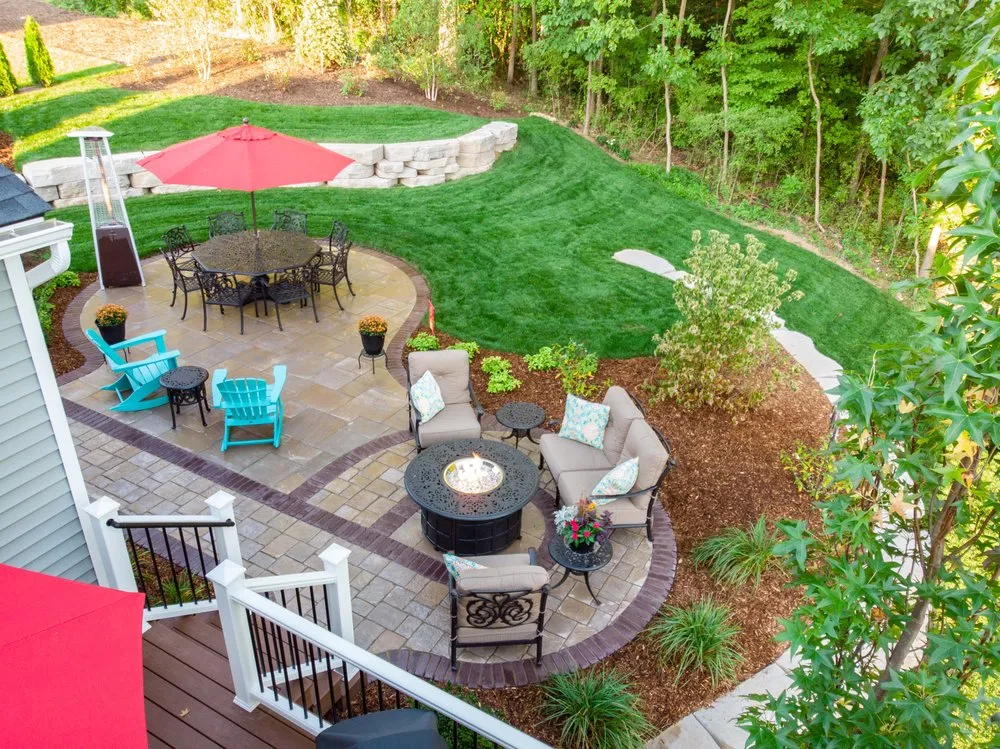Reliable landscape design in Kingsley, MI by Todd's Services