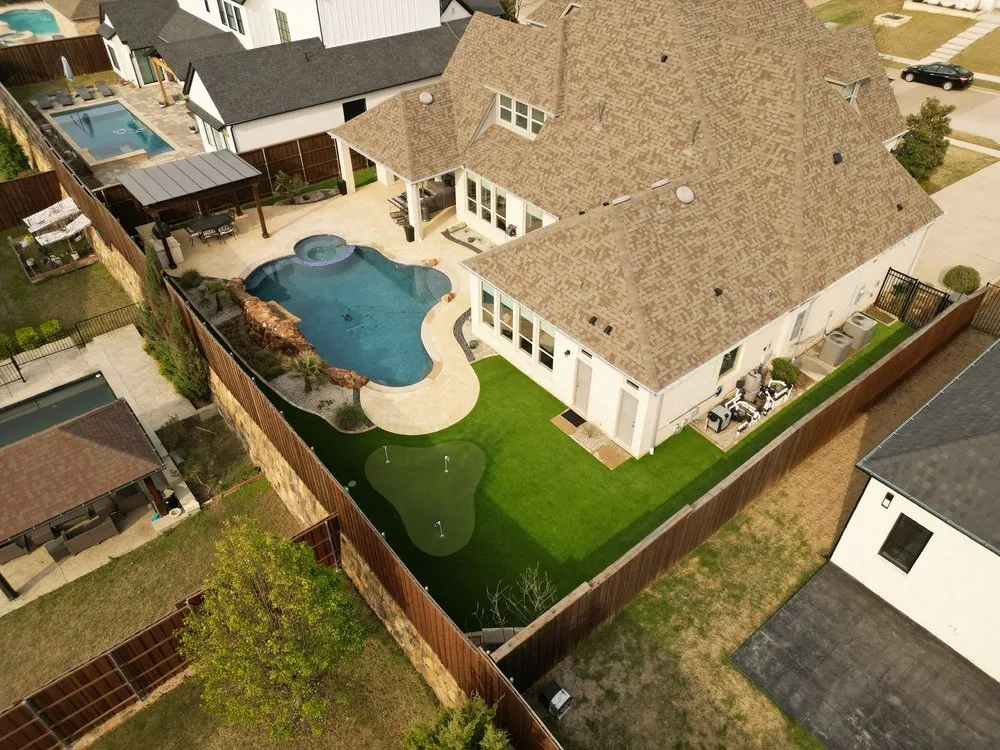 Custom landscape design in Celina, TX - Toledo Solutions